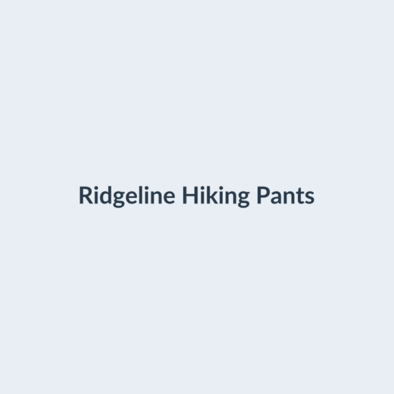 Ridgeline Hiking Pants